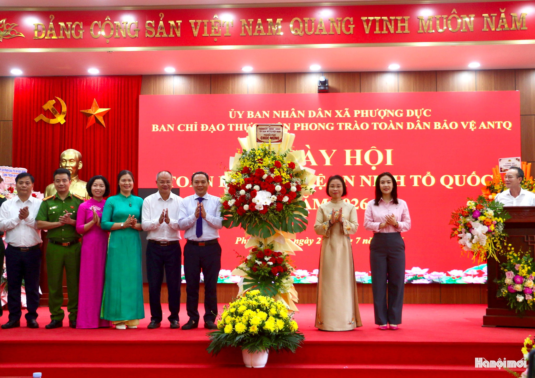 Xã Phượng Dực: Xây dựng thế trận lòng dân vững chắc, giữ vững bình yên từ thôn, xóm