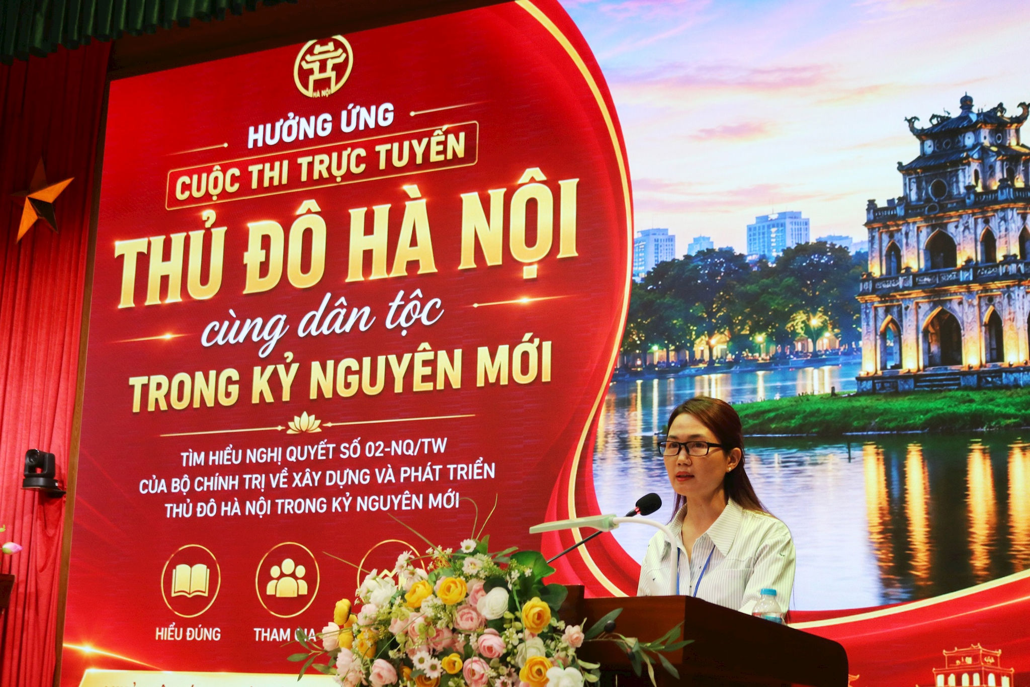 Quốc Oai phát động Cuộc thi trực tuyến tìm hiểu Nghị quyết về xây dựng Thủ đô