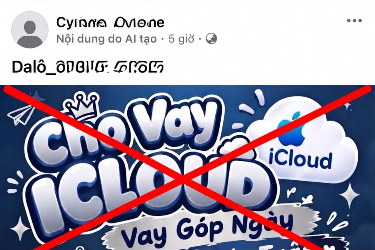 Cho vay “nóng” bằng tài khoản iCloud: Cảnh báo biến tướng tín dụng đen
