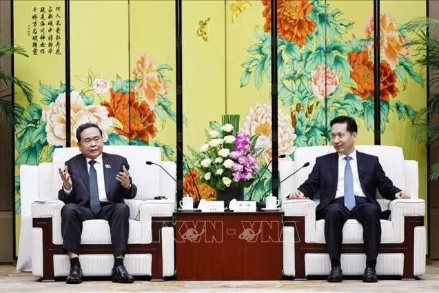 Chủ tịch Quốc hội Trần Thanh Mẫn đề nghị tăng cường hợp tác giữa Thiểm Tây và các địa phương Việt Nam